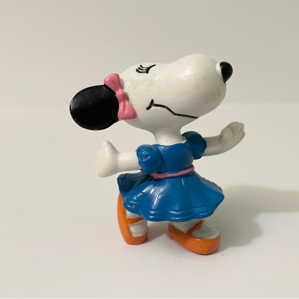 Vintage 1960s Peanuts Snoopy Pirate & Belle PVC Figurine UFS - Picture 10 of 16